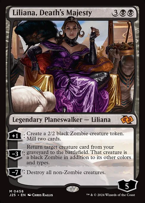 Liliana, Death's Majesty · Foundations Jumpstart 458/779