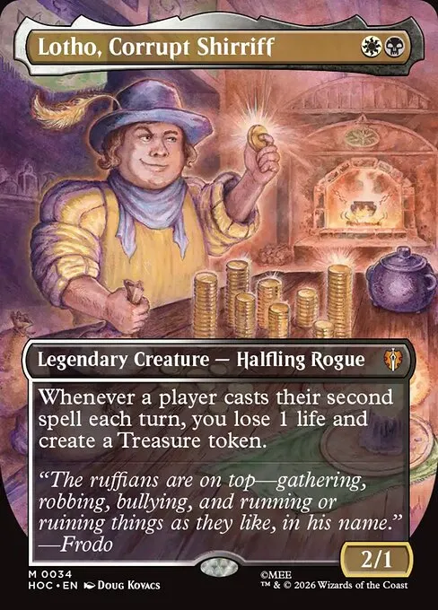Lotho, Corrupt Shirriff · The Hobbit Commander 34/7