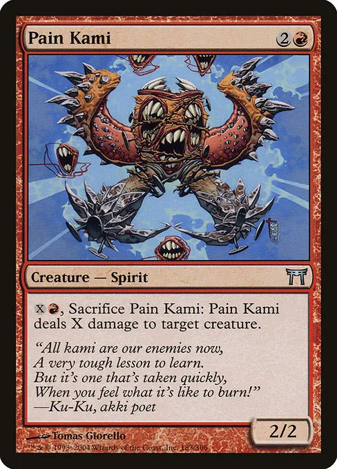 Pain Kami · Champions of Kamigawa 183/307