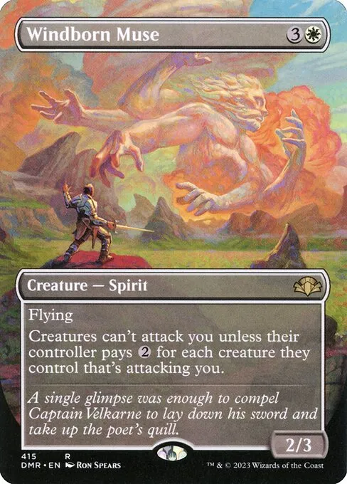 Windborn Muse · Dominaria Remastered 415/457