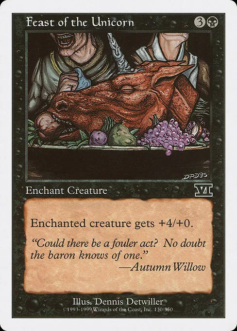 Feast of the Unicorn · Classic Sixth Edition 130/351