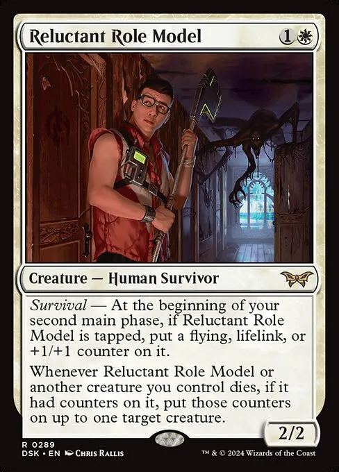 Reluctant Role Model · Duskmourn: House of Horror 289/419
