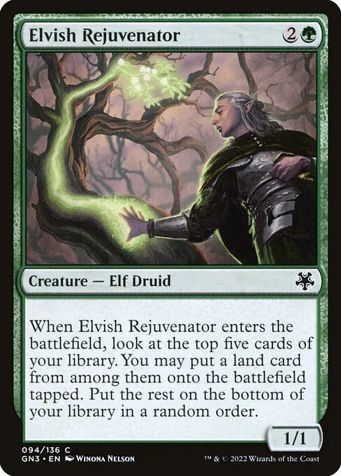 Elvish Rejuvenator · Game Night: Free-for-All 94/135