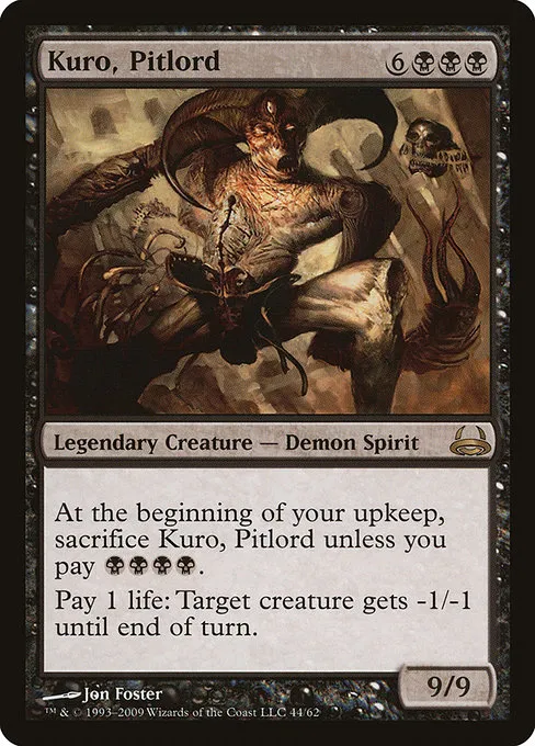 Kuro, Pitlord · Duel Decks: Divine vs. Demonic 44/62