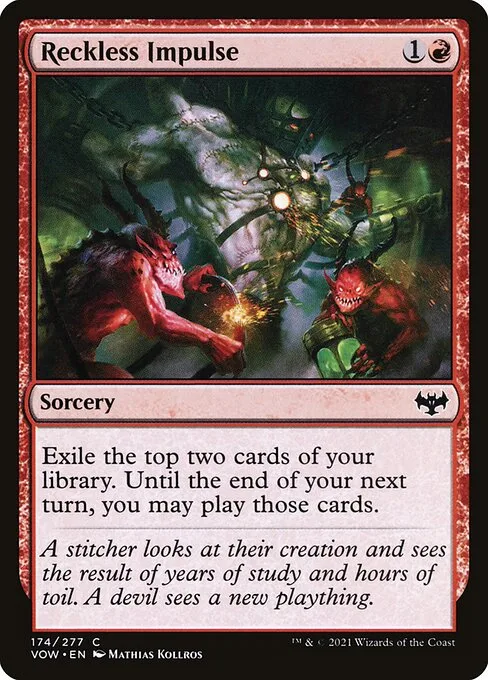 Reckless Impulse · Innistrad: Crimson Vow 174/423