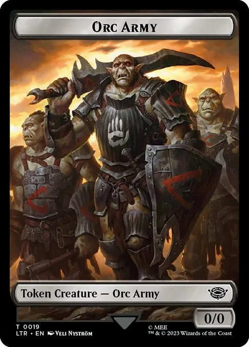 Orc Army · Tales of Middle-earth Tokens 19/25