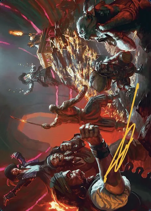 Hit the Mother Lode // Hit the Mother Lode · The Lost Caverns of Ixalan Art Series 19/81