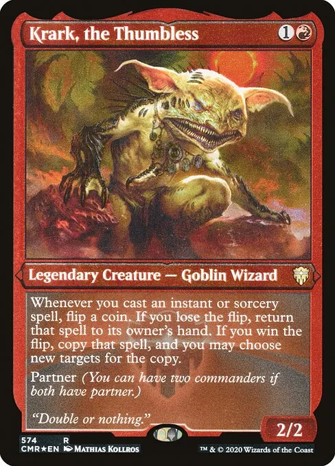 Krark, the Thumbless · Commander Legends 574/718