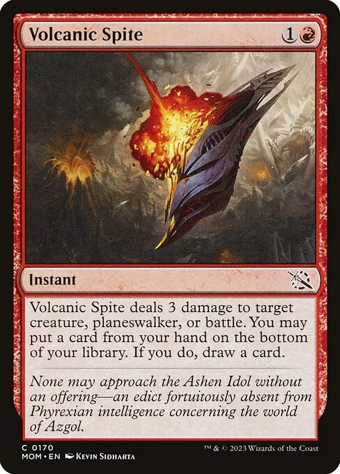 Volcanic Spite · March of the Machine 170/387
