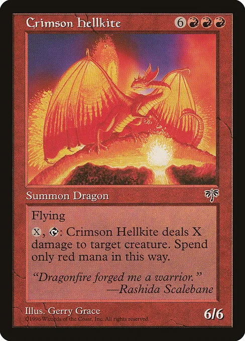 Crimson Hellkite · Mirage 167/353