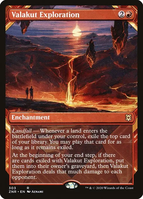 Valakut Exploration · Zendikar Rising 303/407