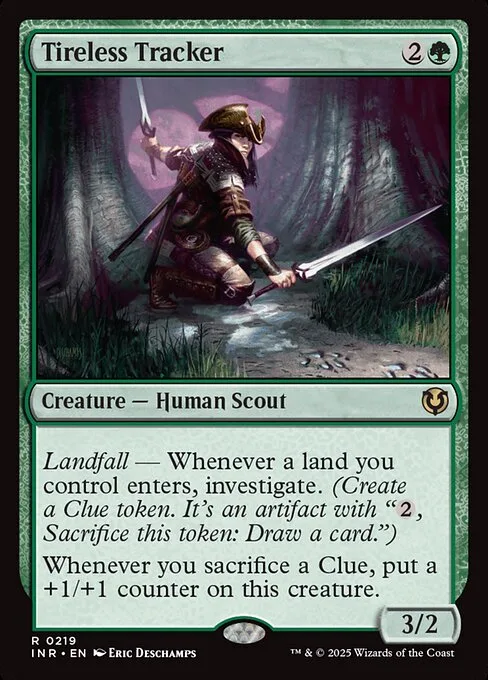 Tireless Tracker · Innistrad Remastered 219/495