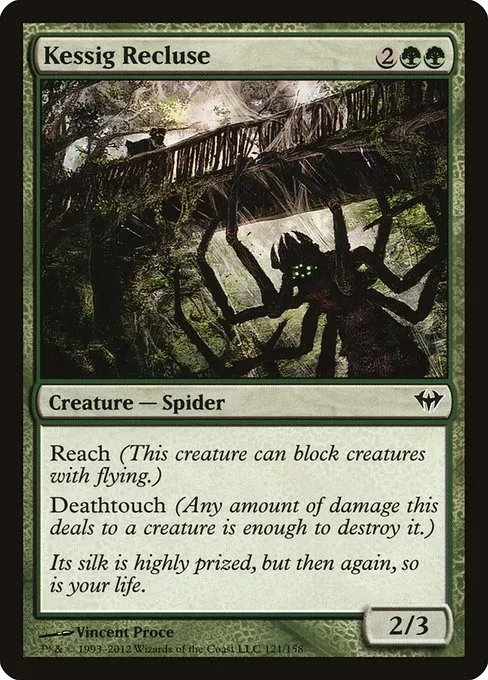 Kessig Recluse · Dark Ascension 121/158