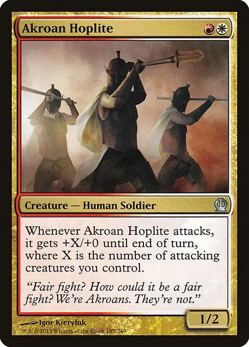 Akroan Hoplite · Theros 185/249