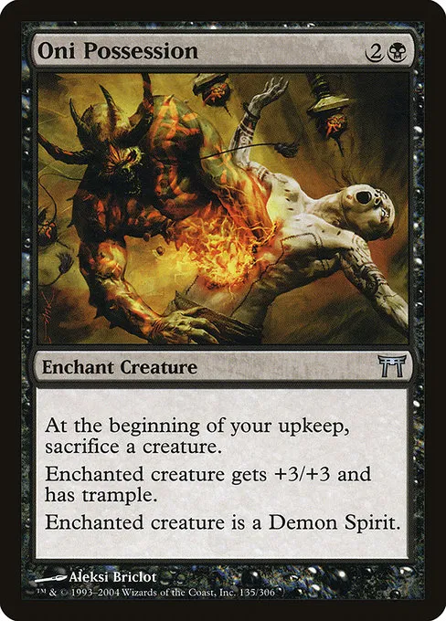 Oni Possession · Champions of Kamigawa 135/307