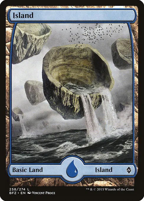 Island · Battle for Zendikar 258/299