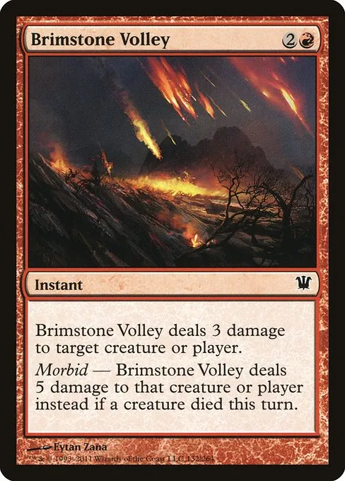 Brimstone Volley · Innistrad 132/264