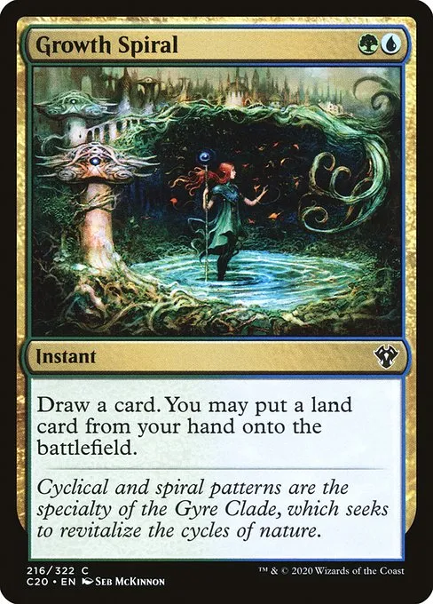 Growth Spiral · Commander 2020 216/322