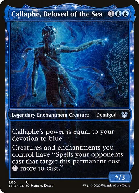 Callaphe, Beloved of the Sea · Theros Beyond Death 260/358