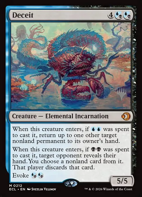Deceit · Lorwyn Eclipsed Promos 212p/87