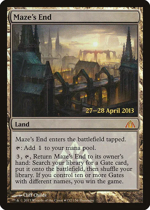 Maze's End · Dragon's Maze Promos 152★/6