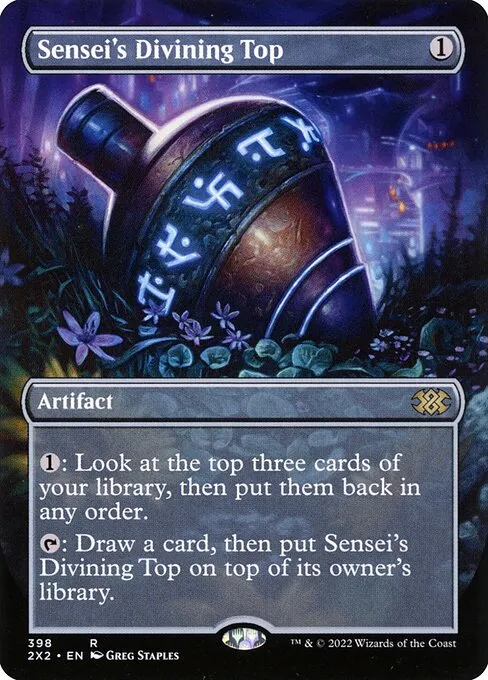 Sensei's Divining Top · Double Masters 2022 398/579