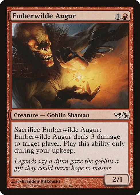 Emberwilde Augur · Duel Decks: Elves vs. Goblins 35/62