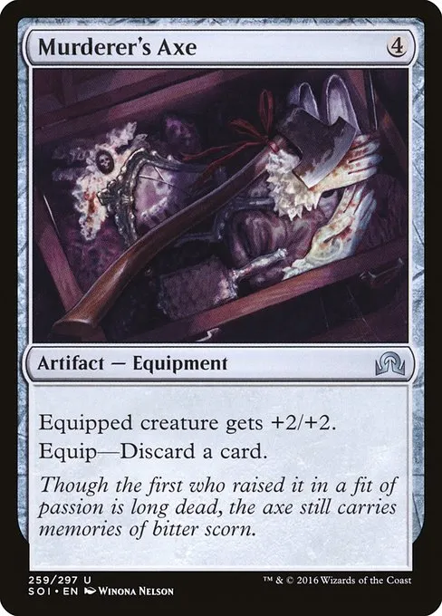 Murderer's Axe · Shadows over Innistrad 259/302