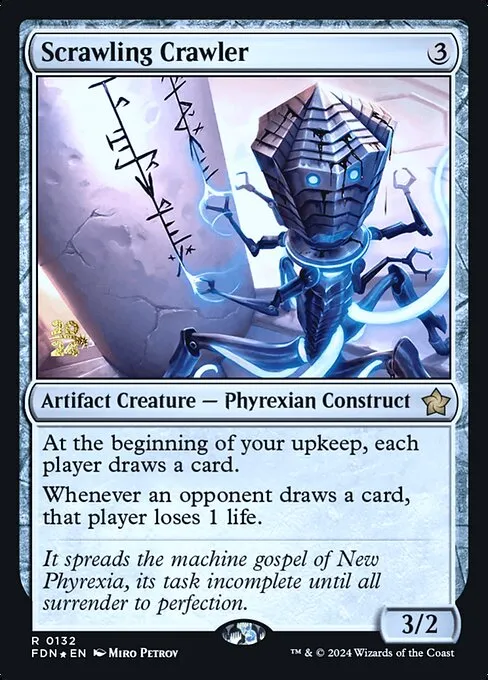 Scrawling Crawler · Foundations Promos 132s/106