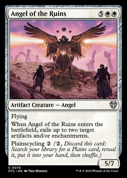 Angel of the Ruins · Outlaws of Thunder Junction Commander 78/342