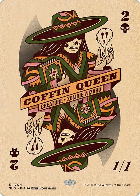 Coffin Queen · Secret Lair Drop 1704/2547