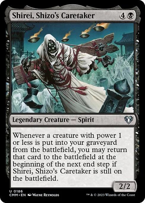 Shirei, Shizo's Caretaker · Commander Masters 186/1067
