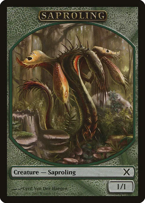 Saproling · Tenth Edition Tokens 5/6