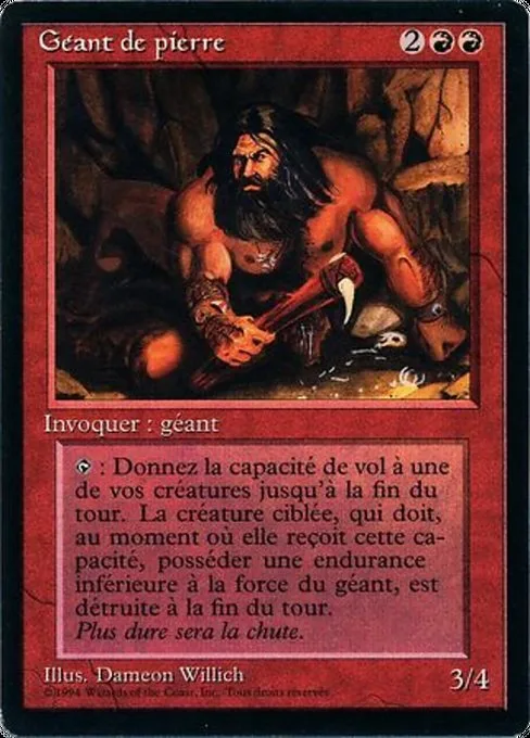 Stone Giant · Foreign Black Border 179/307