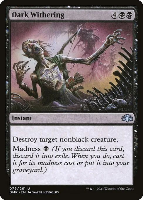 Dark Withering · Dominaria Remastered 79/457