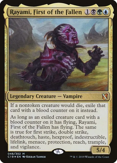 Rayami, First of the Fallen · Commander 2019 48/302