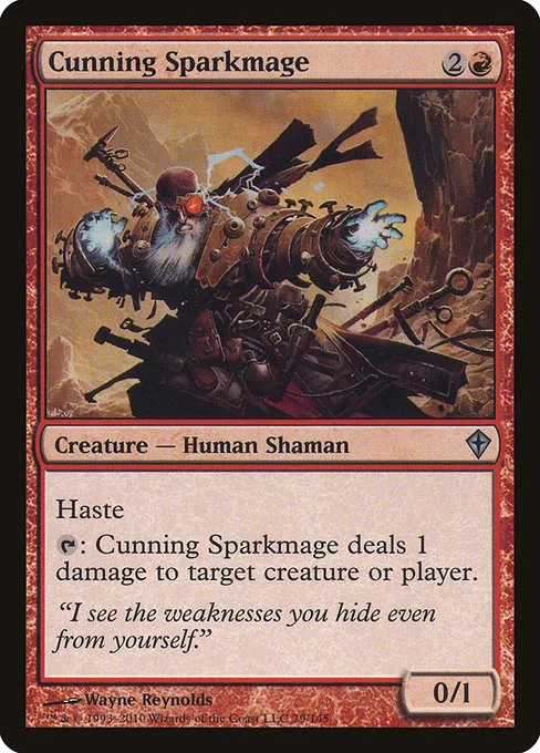 Cunning Sparkmage · Worldwake 79/145