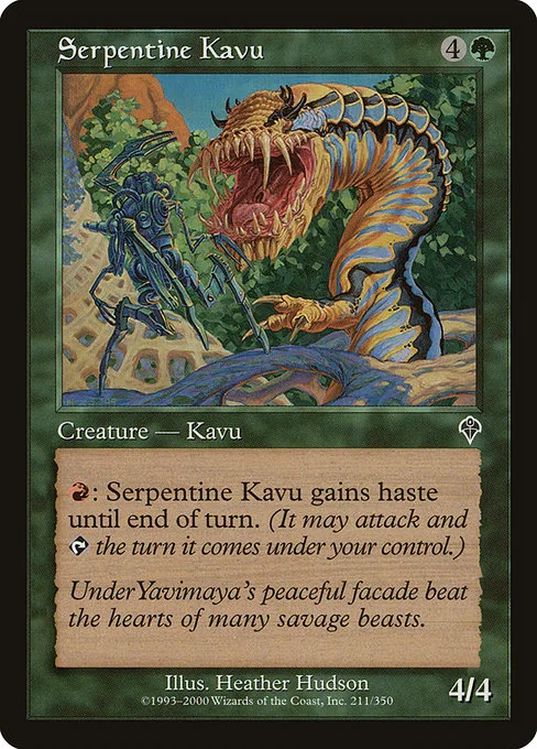Serpentine Kavu · Invasion 211/354