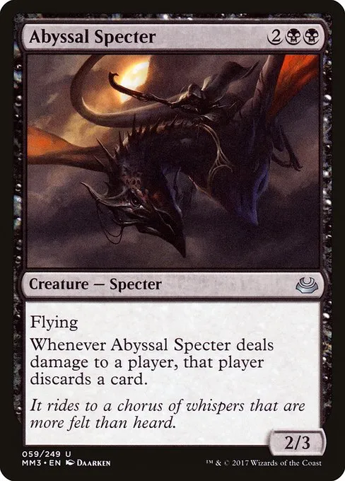 Abyssal Specter · Modern Masters 2017 59/249