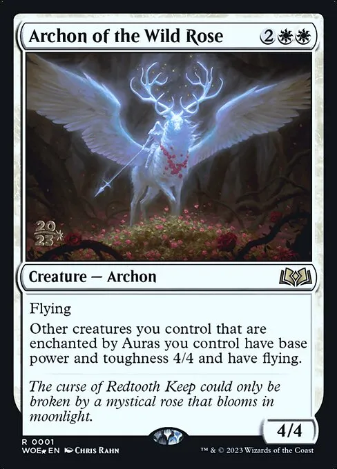 Archon of the Wild Rose · Wilds of Eldraine Promos 1s/160