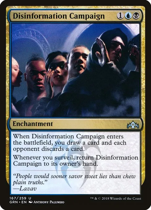 Disinformation Campaign · Guilds of Ravnica 167/273
