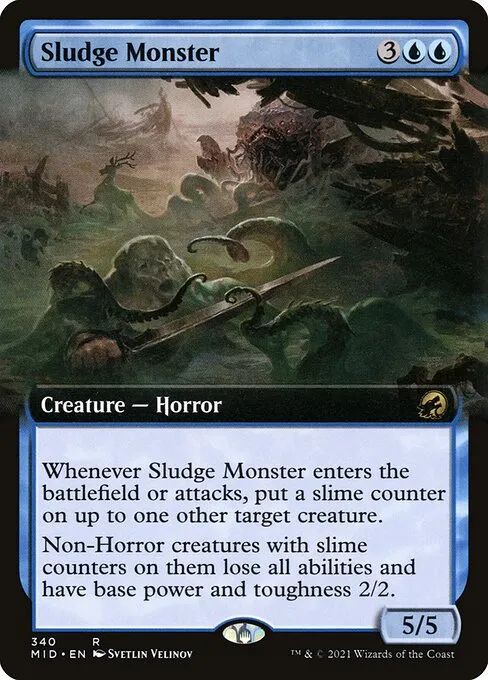 Sludge Monster · Innistrad: Midnight Hunt 340/399