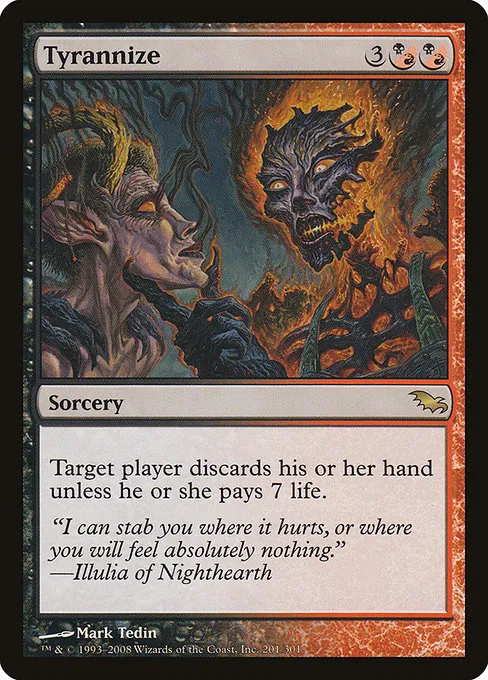 Tyrannize · Shadowmoor 201/302