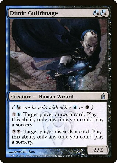 Dimir Guildmage · Ravnica: City of Guilds 245/306