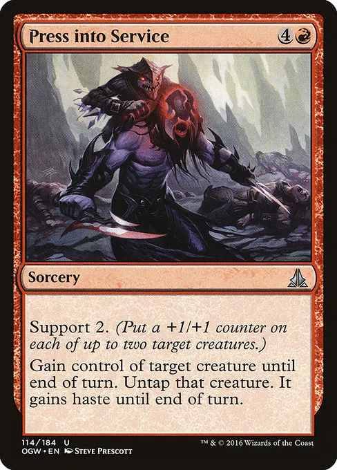 Press into Service · Oath of the Gatewatch 114/187