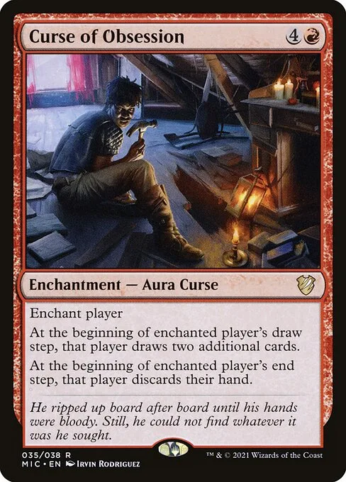 Curse of Obsession · Midnight Hunt Commander 35/187