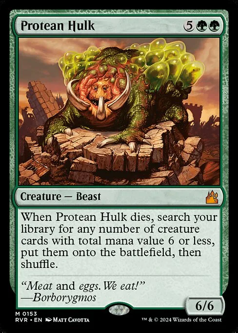 Protean Hulk · Ravnica Remastered 153/531