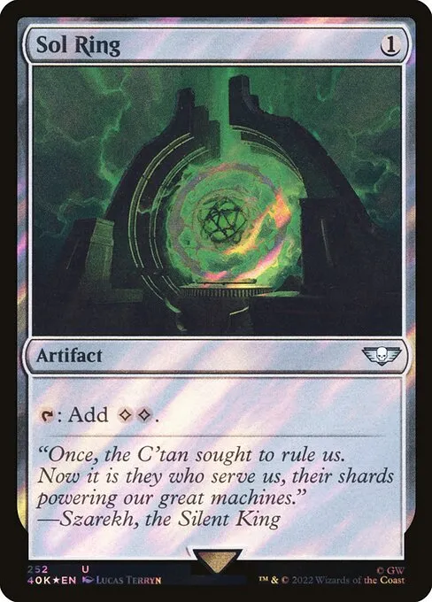 Sol Ring · Warhammer 40,000 Commander 252★/617