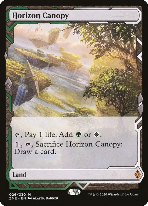Horizon Canopy · Zendikar Rising Expeditions 26/30