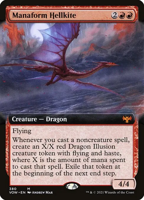 Manaform Hellkite · Innistrad: Crimson Vow 380/423